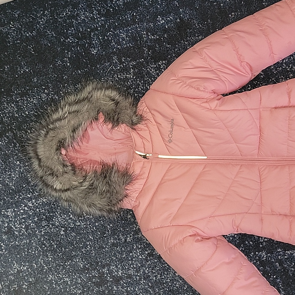 4T Columbia Pink Winter Coat